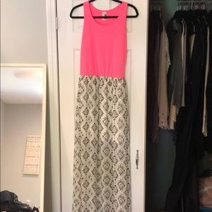 Maxi dress from Francesca’s.